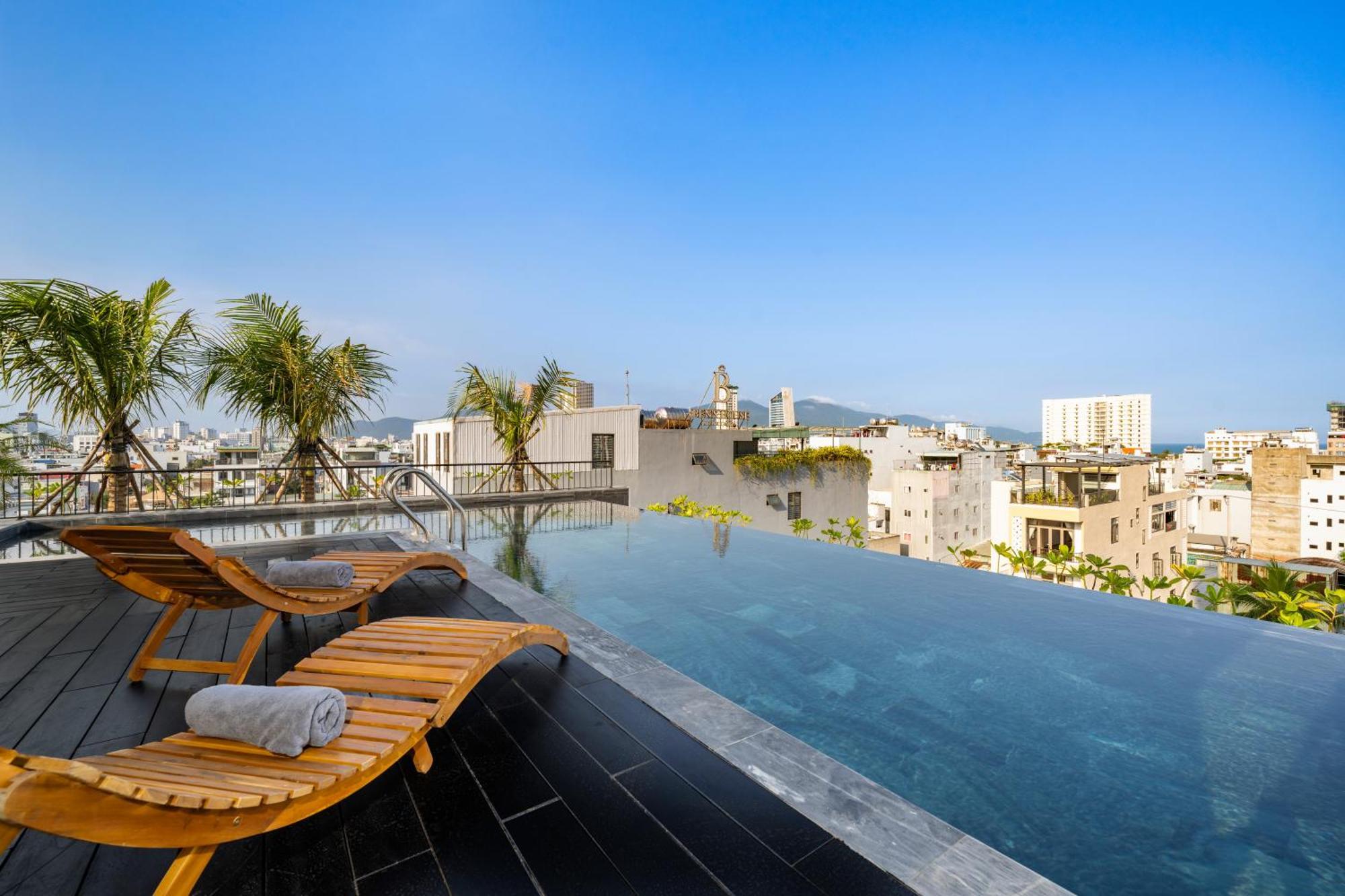 The Hem Hotel And Apartment Da Nang Buitenkant foto