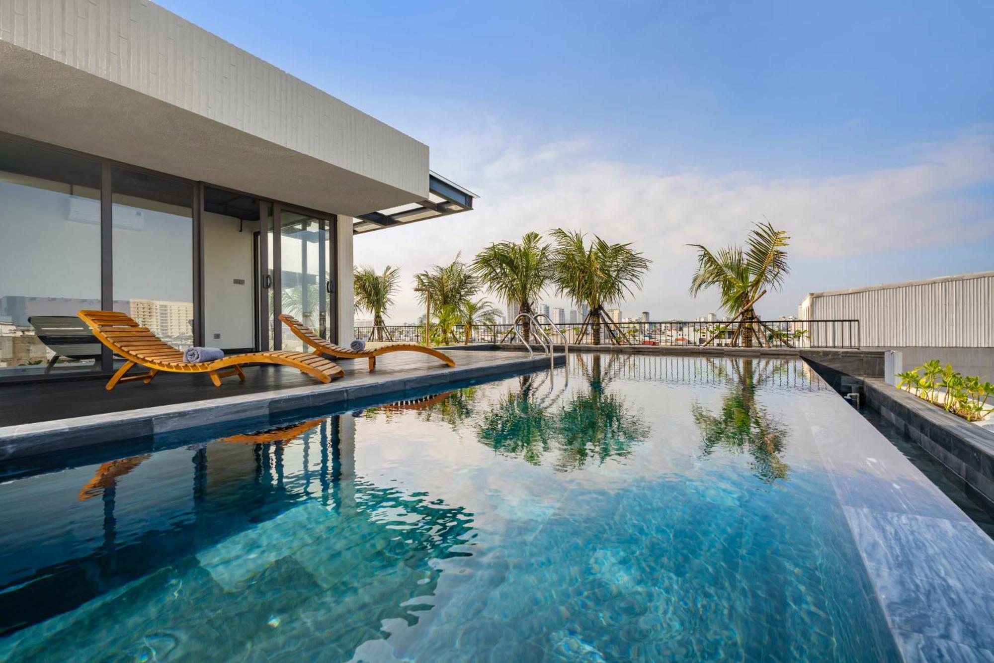 The Hem Hotel And Apartment Da Nang Buitenkant foto