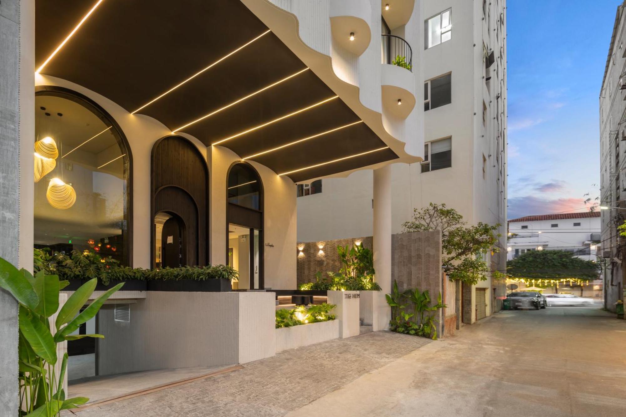 The Hem Hotel And Apartment Da Nang Buitenkant foto