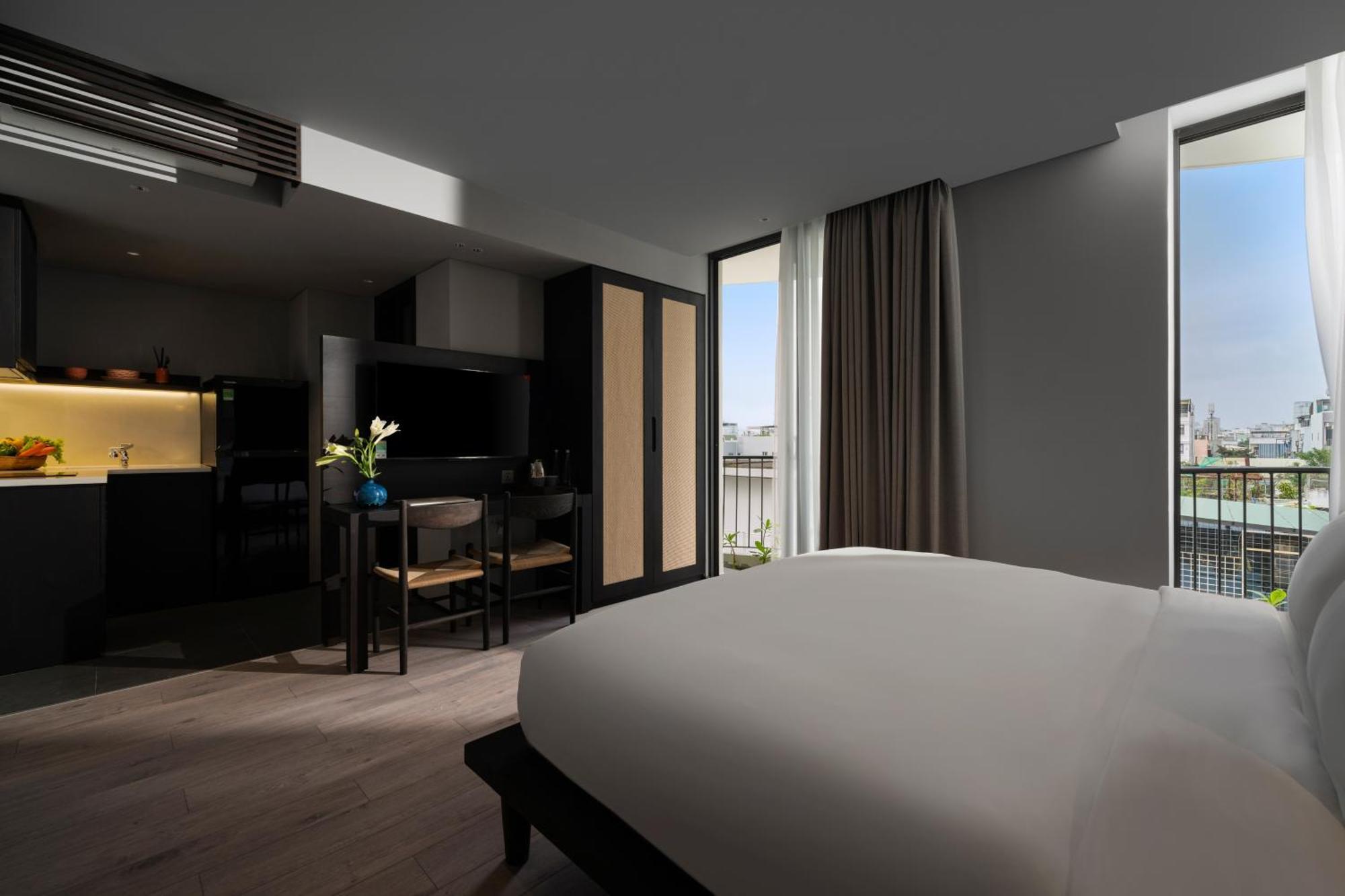 The Hem Hotel And Apartment Da Nang Buitenkant foto