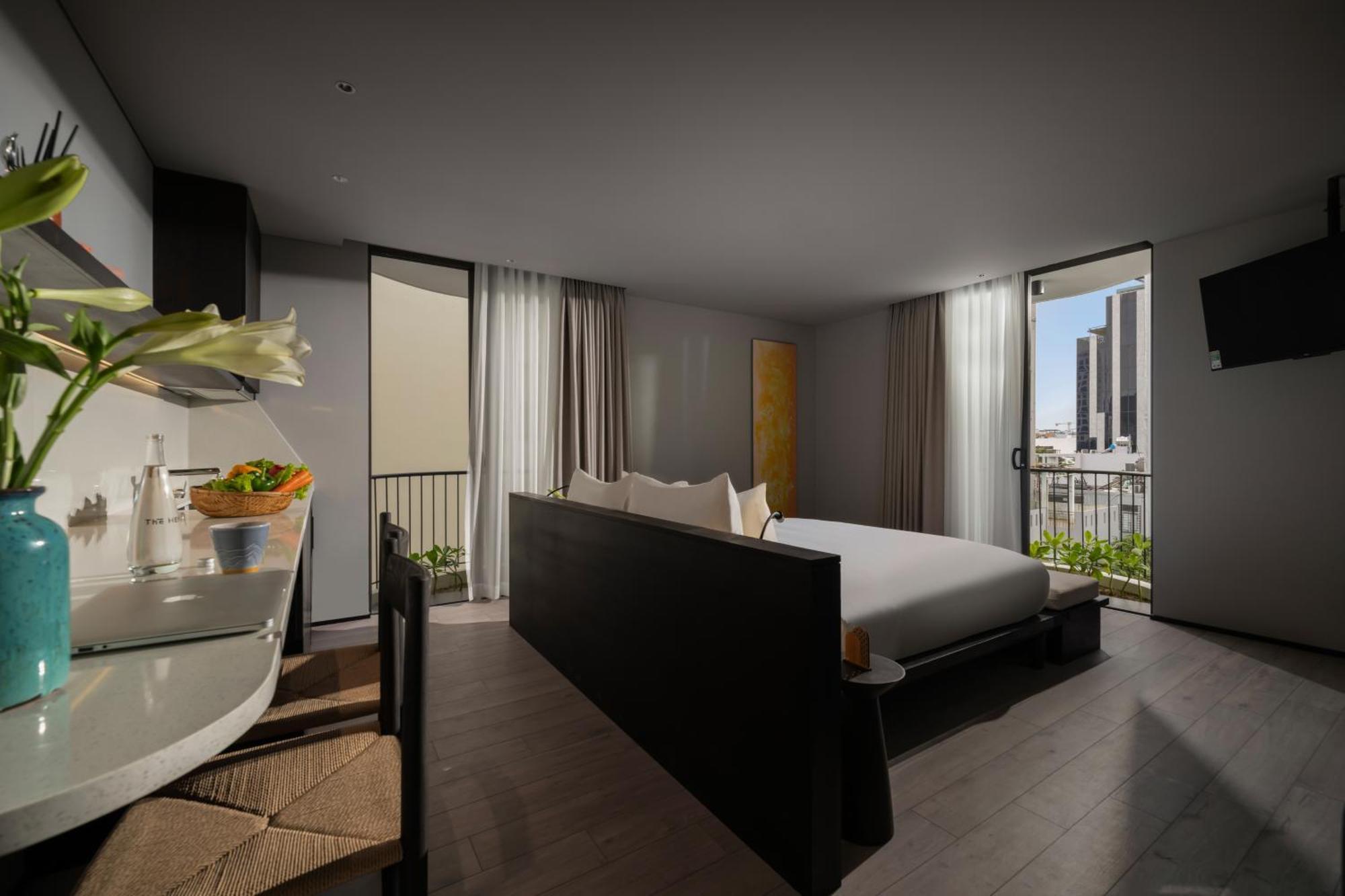 The Hem Hotel And Apartment Da Nang Buitenkant foto