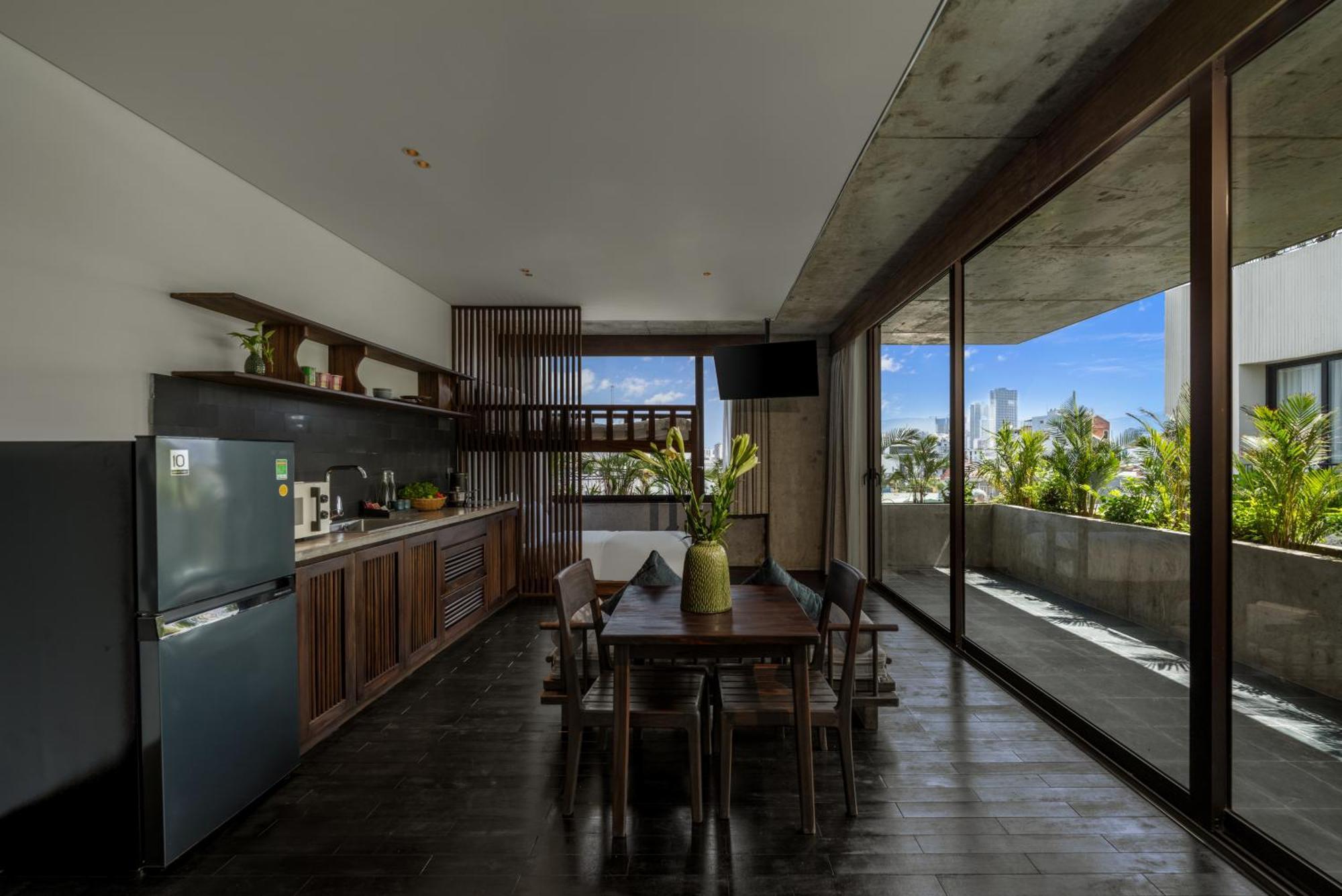 The Hem Hotel And Apartment Da Nang Buitenkant foto